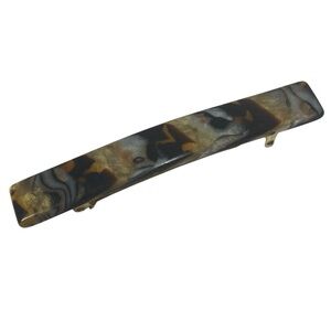 France Luxe Small Luxury Rectangle Barrette Lasco Hand Made Hair Accessory Clip